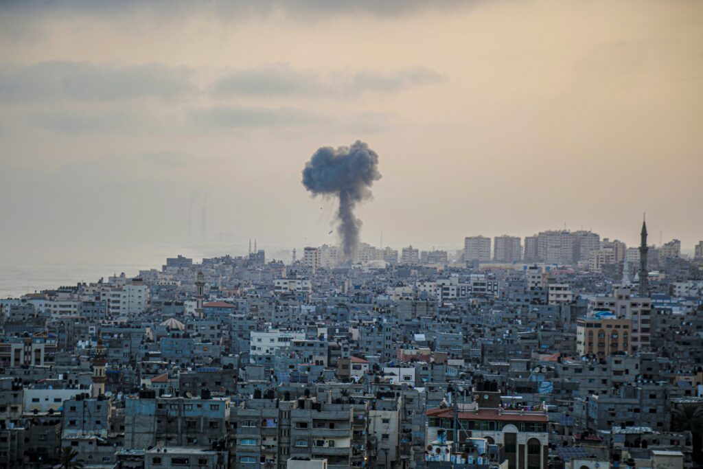Bombkrevad i Gaza